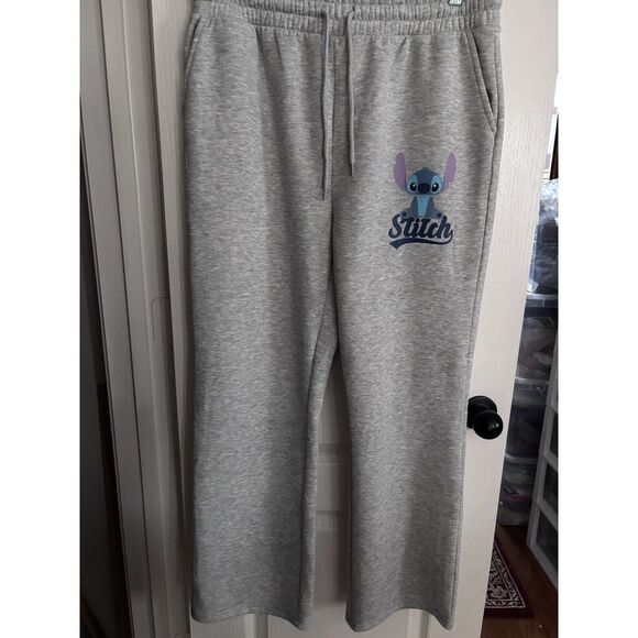 Disney Pants - Unisex Xl Disney Lilo And Stitch Sweatpants  With Pockets And Drawstring‎ 2598